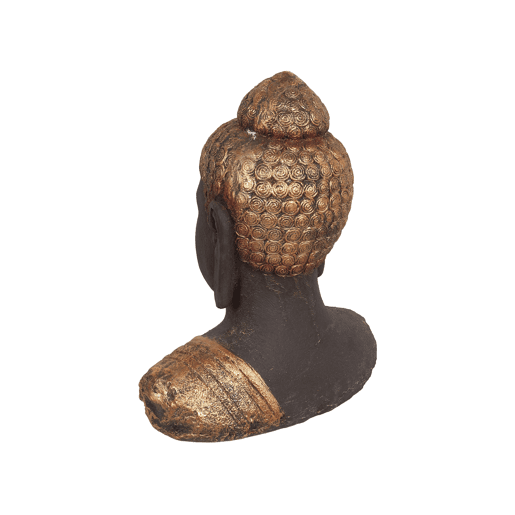 Acessório decorativo Buda CARUM Cerâmica Preto