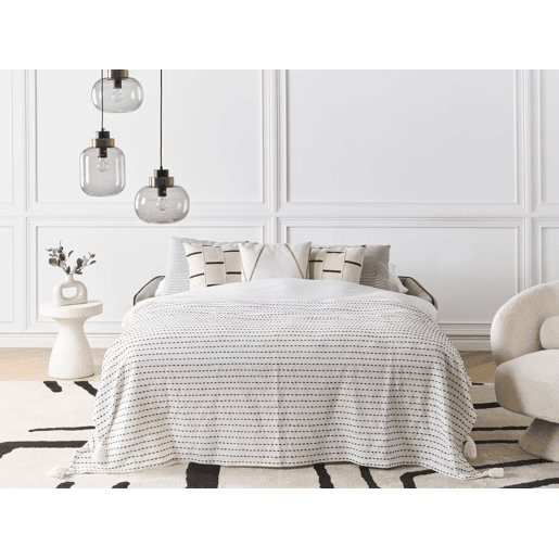 Sofá-cama ISHOJ Tecido Castanho claro 2 lugares Sofá-cama ISHOJ Tecido Castanho claro 2 lugares