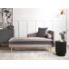Beliani Chaise longue derecho Terciopelo GONESSE Beliani Chaise longue derecho Terciopelo GONESSE Gris
