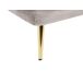 Beliani Chaise longue derecho Terciopelo GONESSE Beliani Chaise longue derecho Terciopelo GONESSE Gris