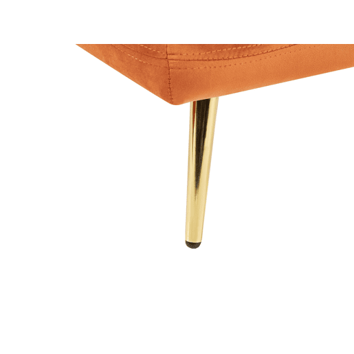 Beliani Chaise longue à direita Veludo GONESSE