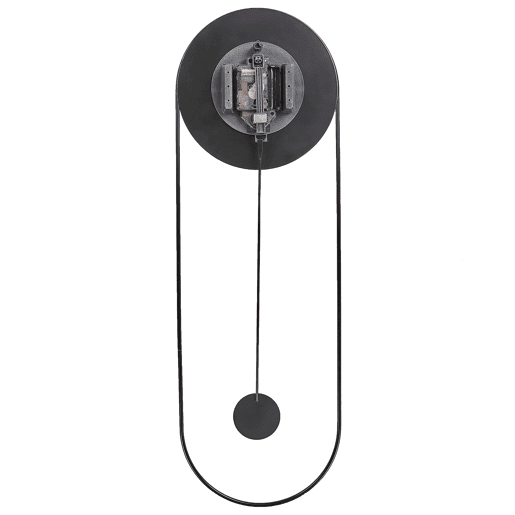 Relógio de parede SALVAN 20 cm Metal Preto