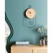 Beliani Reloj de pared SIERRE Beliani Reloj de pared SIERRE Madera Clara