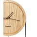Beliani Reloj de pared SIERRE Beliani Reloj de pared SIERRE Madera Clara