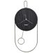 Beliani Reloj de pared SIERRE Beliani Reloj de pared SIERRE Negro