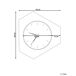 Beliani Reloj de pared SAILON Beliani Reloj de pared SAILON Blanco