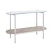 Beliani Mesa auxiliar LOVELL 120 Beliani Mesa auxiliar LOVELL 120 Plateado