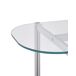 Beliani Mesa auxiliar LOVELL 120 Beliani Mesa auxiliar LOVELL 120 Plateado