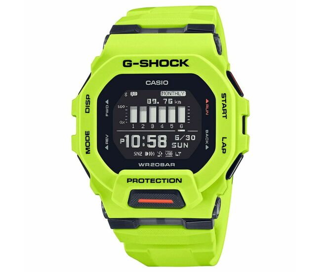 Smartwatch casio g-squad step tracker bluetooth® negro