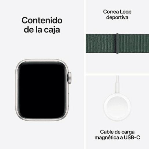 Smartwatch Apple MXEH3QLA Branco 40 mm Smartwatch Apple MXEH3QLA Branco 40 mm
