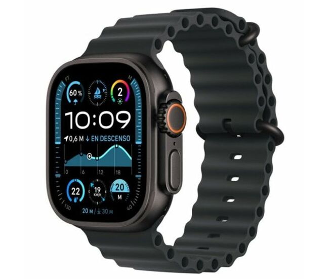 Smartwatch apple mx4p3ty/a titanio 49 mm