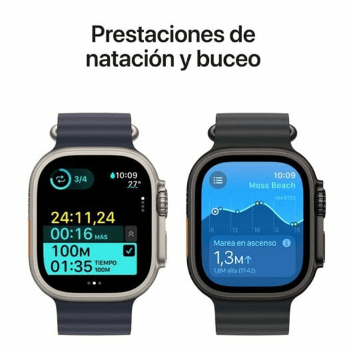 Smartwatch Apple MX4P3TYA Titânio 49 mm Smartwatch Apple MX4P3TYA Titânio 49 mm