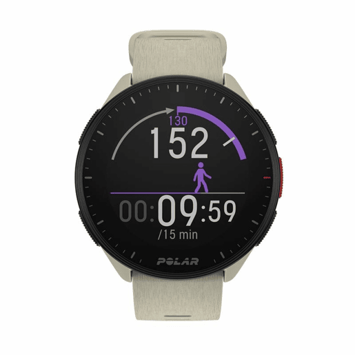 Relógio Desportivo Polar Pacer Bege (Ø 45 mm)