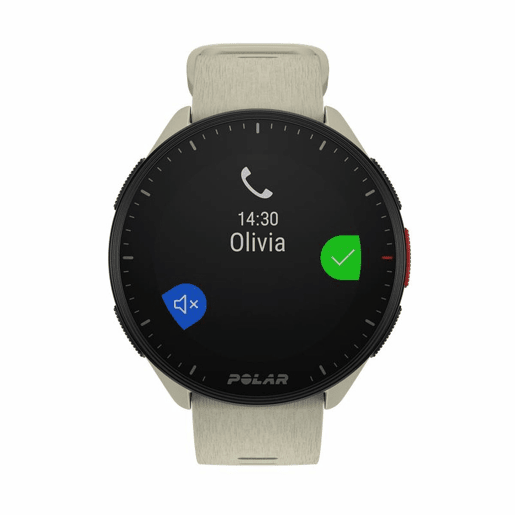 Relógio Desportivo Polar Pacer Bege (Ø 45 mm)