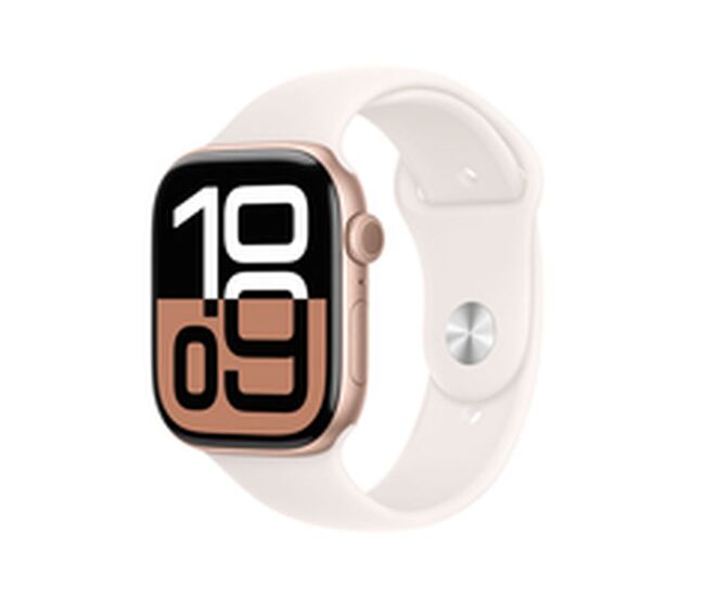 Smartwatch apple watch series 10 mwy73ql/a rosa 46 mm