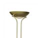 Lámpara de pie LED con repisa Olimpia (18W+5W) Cristal - Metal Lámpara de pie LED con repisa Olimpia (18W+5W) Cristal - Metal Dorado