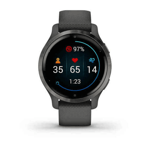 Smartwatch GARMIN Venu 2S GPS 1,1 Wi-Fi Preto Cinzento Grafite 40 mm