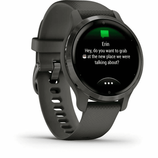 Smartwatch GARMIN Venu 2S GPS 1,1 Wi-Fi Preto Cinzento Grafite 40 mm
