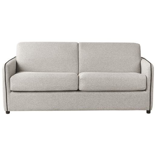 Sofá-cama ISHOJ Tecido Cinzento claro 2 lugares