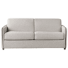 Sofá-cama ISHOJ Tecido Cinzento claro 2 lugares