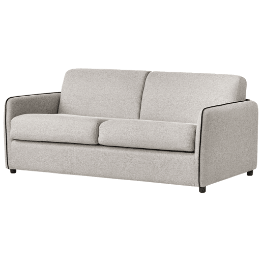 Sofá-cama ISHOJ Tecido Cinzento claro 2 lugares
