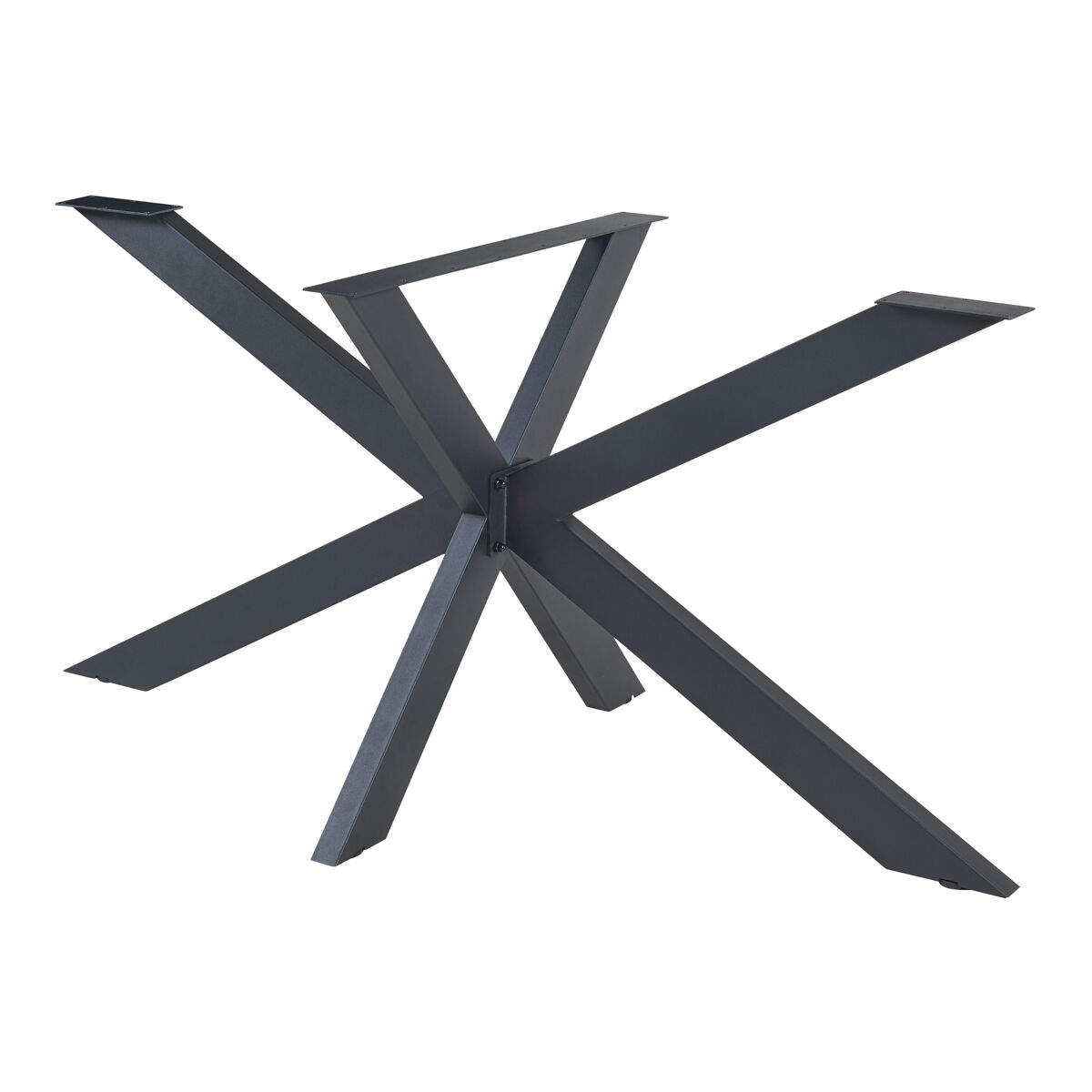 Pata de mesa Oberau forma de estrella acero 58x98