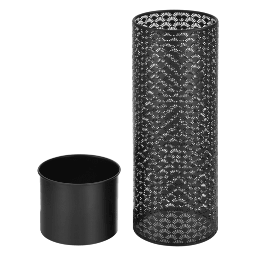 Conjunto de 2 x suportes para flores Virton - com plantador - suportes para plantas - Estilo decorativo - Metal - Preto en.casa Conjunto de 2 x suportes para flores Virton - com plantador - suportes para plantas - Estilo decorativo - Metal - Preto en.casa