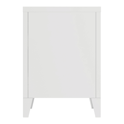 Conjunto de 2 mesas de cabeceira Inari pega esquerda e direita 57x40x30cm - Branco en.casa