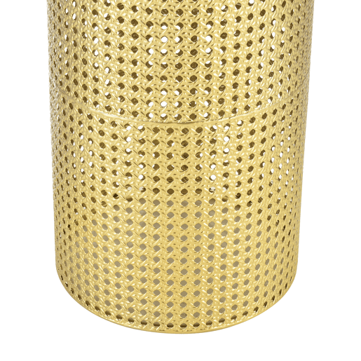 Conjunto de 2 suportes para flores Lüttich - com plantador - suportes para plantas - estilo decorativo - metal - dourado e preto en.casa