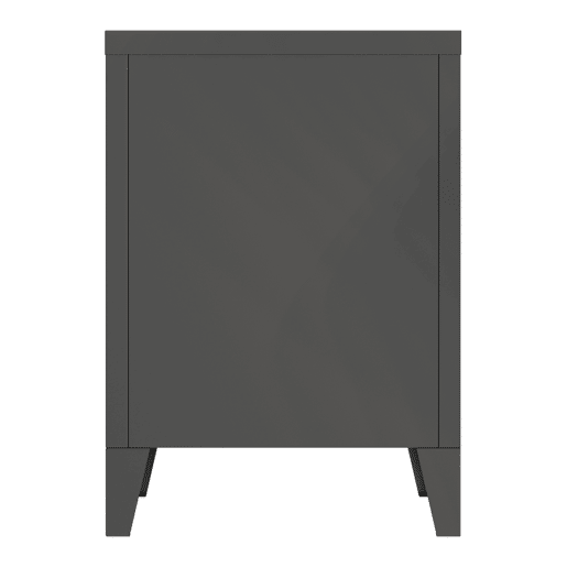 Conjunto de 2 mesas de cabeceira Inari pega esquerda e direita 57x40x30cm - Preto en.casa