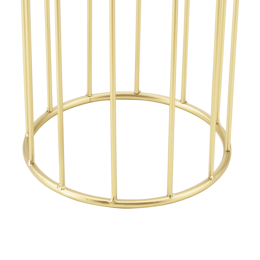 Conjunto de 2 suportes para plantas Mortsel - metal 46 x 22 x 22 x 22 cm e 70 x 25 x 25 x 25 cm - Preto e dourado en.casa Conjunto de 2 suportes para plantas Mortsel - metal 46 x 22 x 22 x 22 cm e 70 x 25 x 25 x 25 cm - Preto e dourado en.casa