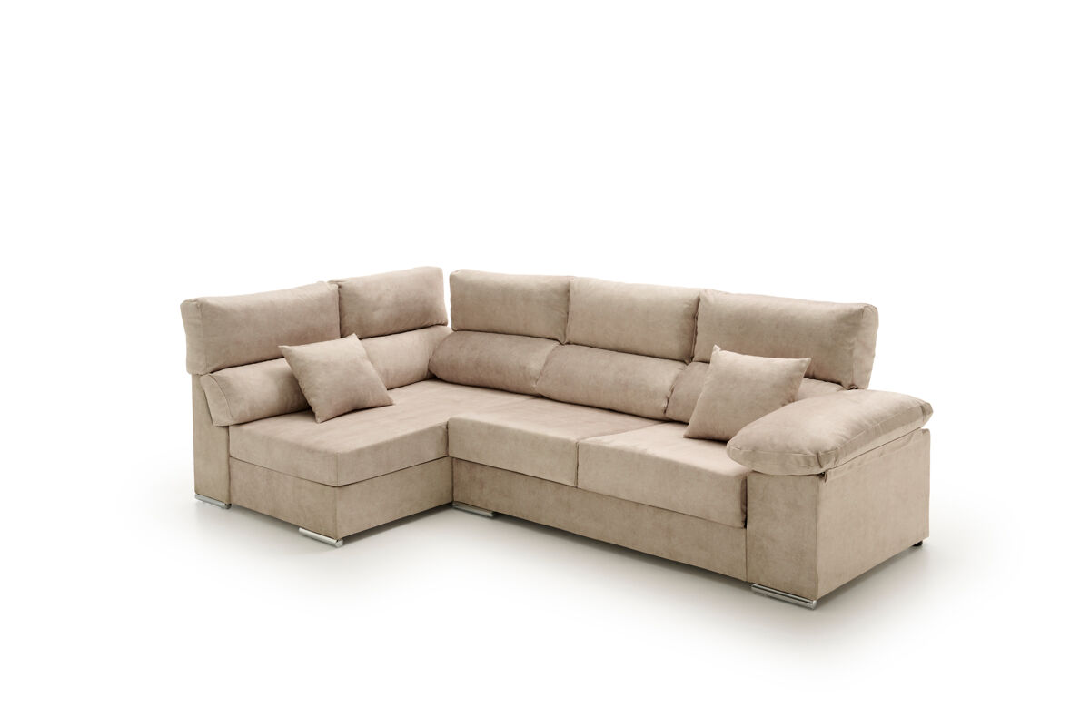 Sofa Chaise Longue - Rinconera Reclinable y Deslizante