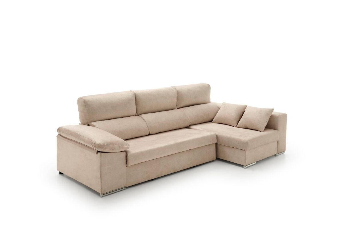 Sofa Chaise Longue Cama con Arcón Giulia