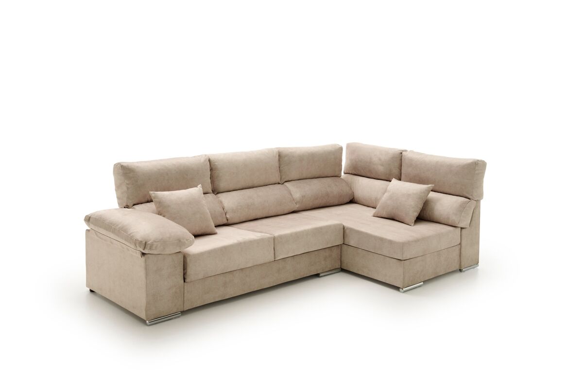 Sofa Chaise Longue - Rinconera Reclinable y Deslizante