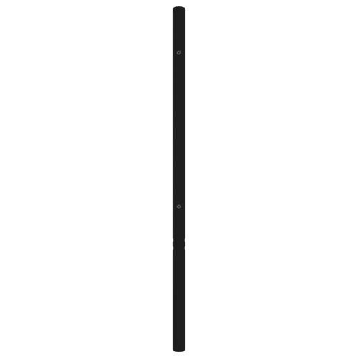 vidaXL Cabeceira de cama 200 cm metal preto vidaXL Cabeceira de cama 200 cm metal preto
