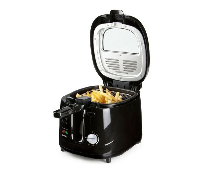 Freidora domo do461fr negro 1800 w 2,5 l