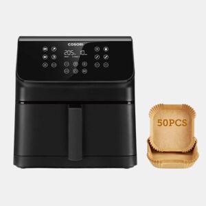 Fritadeira de Ar Cosori Premium II Chef Edition Preto 6,2 L