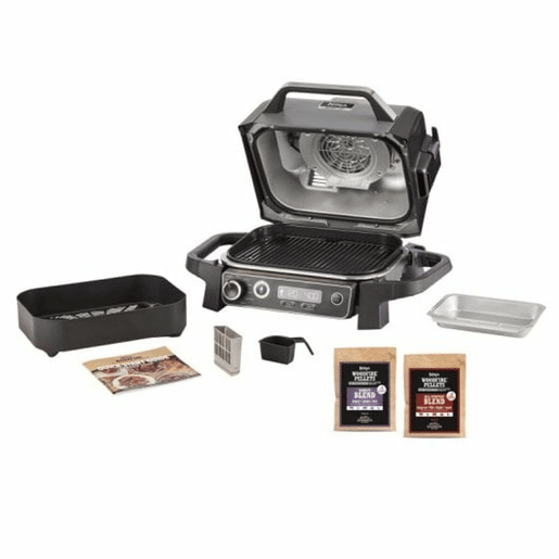 Fritadeira sem Óleo NINJA Woodfire Outdoor Grill Preto 2400 W