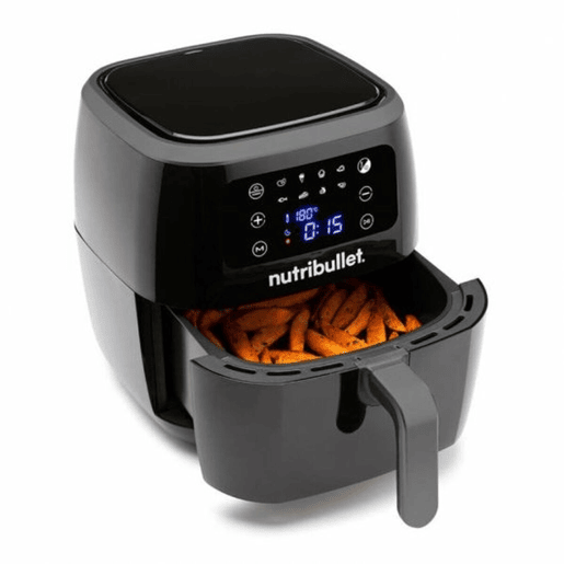 Fritadeira sem Óleo Nutribullet Air Fryer XXL Digital Preto 7 L