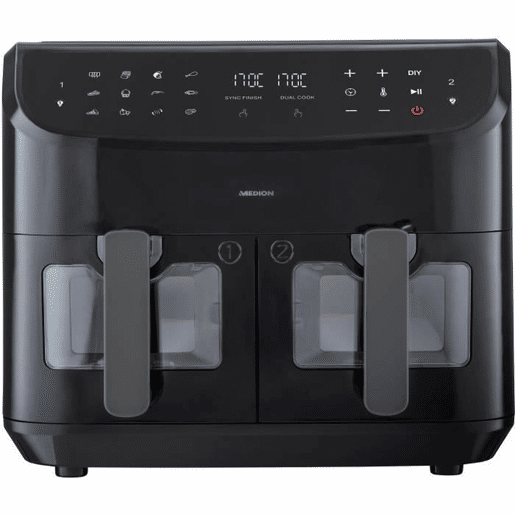 Fritadeira de Ar Medion LIFE P20 Preto 2600 W 8,7 l