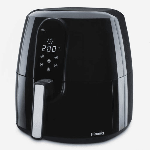 Fritadeira de Ar Hkoenig Preto 1800 W 5,5 L Fritadeira de Ar Hkoenig Preto 1800 W 5,5 L