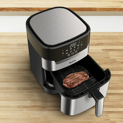Fritadeira sem Óleo Tefal EY505D15 Preto Prateado Aço 1550 W 4,2 L