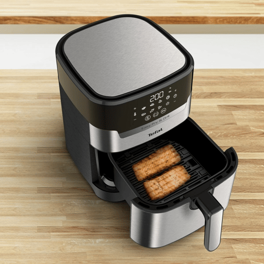 Fritadeira sem Óleo Tefal EY505D15 Preto Prateado Aço 1550 W 4,2 L
