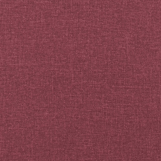 vidaXL Chaise longue com almofadões tecido vermelho tinto vidaXL Chaise longue com almofadões tecido vermelho tinto