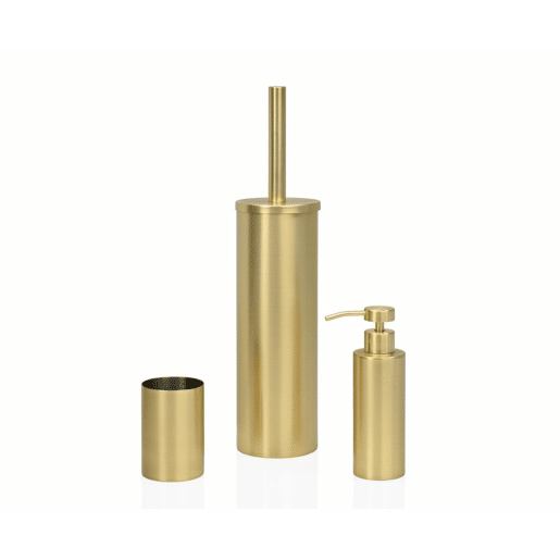 Piaçaba Alexandra House Living Dourado Aço inoxidável 9 x 40 x 9 cm