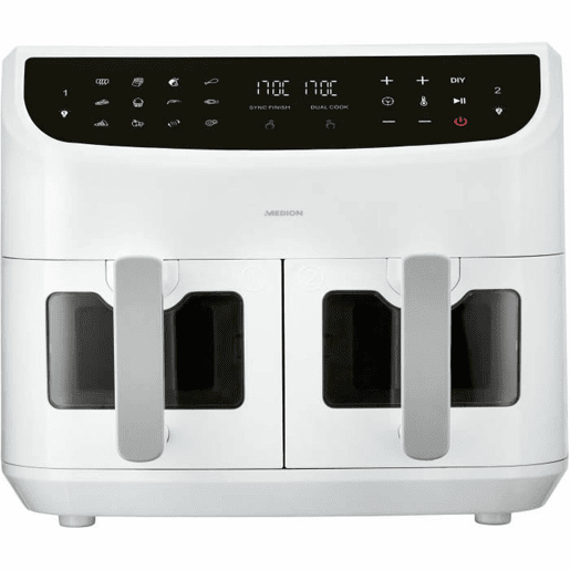 Fritadeira de Ar Medion LIFE P20 Branco Preto 2600 W 8,7 l