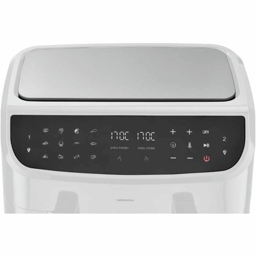 Fritadeira de Ar Medion LIFE P20 Branco Preto 2600 W 8,7 l