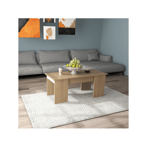 Mesa de centro Diana - 102 x 50 x 43 cm - Carvalho