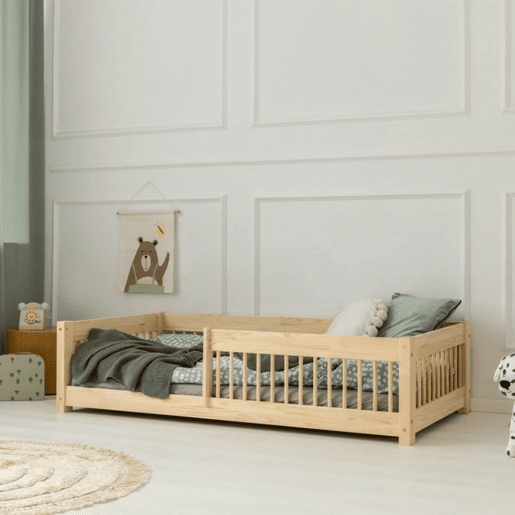 Cama infantil de madeira Mila Montessori CPW 90x200cm