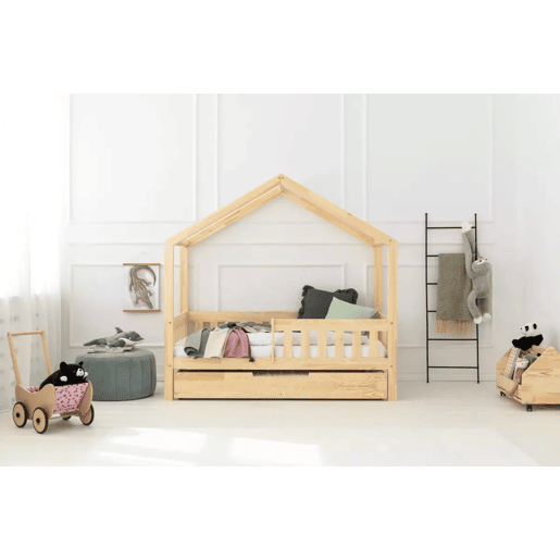 Cama cabine infantil de madeira RMP Mila 70x140cm